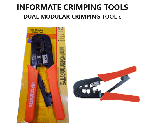 INFORMATE CRIMPING TOOLS DUAL MODULAR CRIMPING TOOL